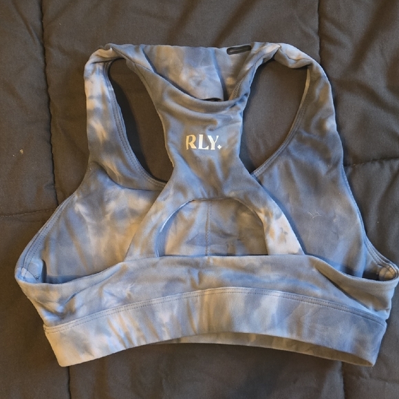 Women's Tie-Dye Sports Bra - Picture 2 of 2